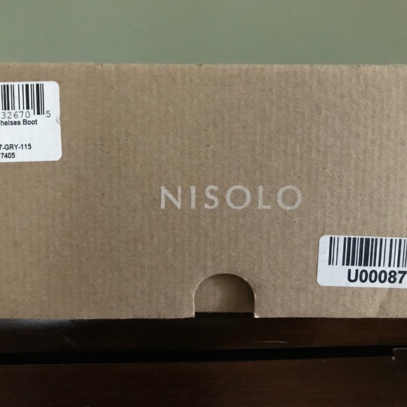 Nisolo Go-To Chelsea Boots (Gray), size 11.5 main image 12